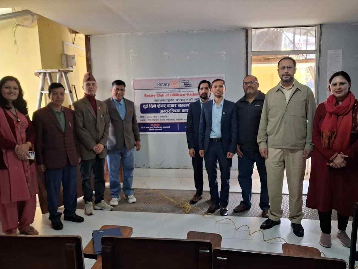 रोटरी क्लब डिल्लीबजारको दुईदिने शेयर बजार तालिम सम्पन्न